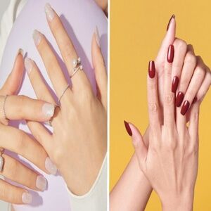 Ohora Semi Cured Gel Nail Strips Dress Up And Chilly